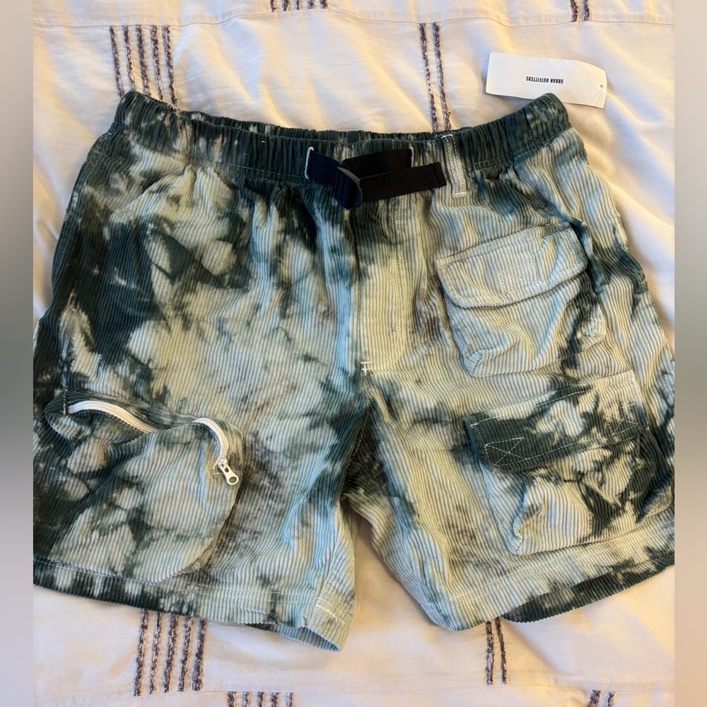 Urban Outfitters Without Walls Green Tie-Dye Shorts NWT!!!